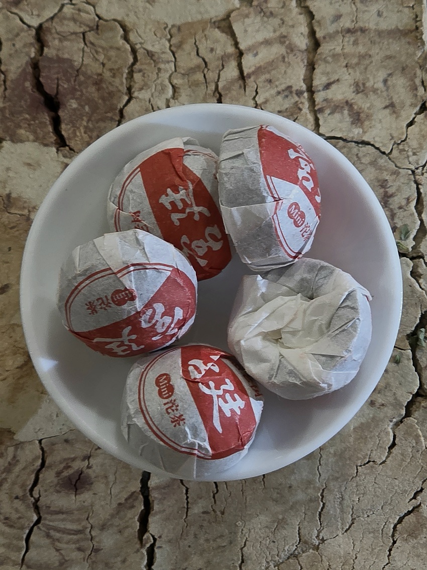 Old Bush Gong Ting Shu Pu-erh Mini Tuocha - Image 2